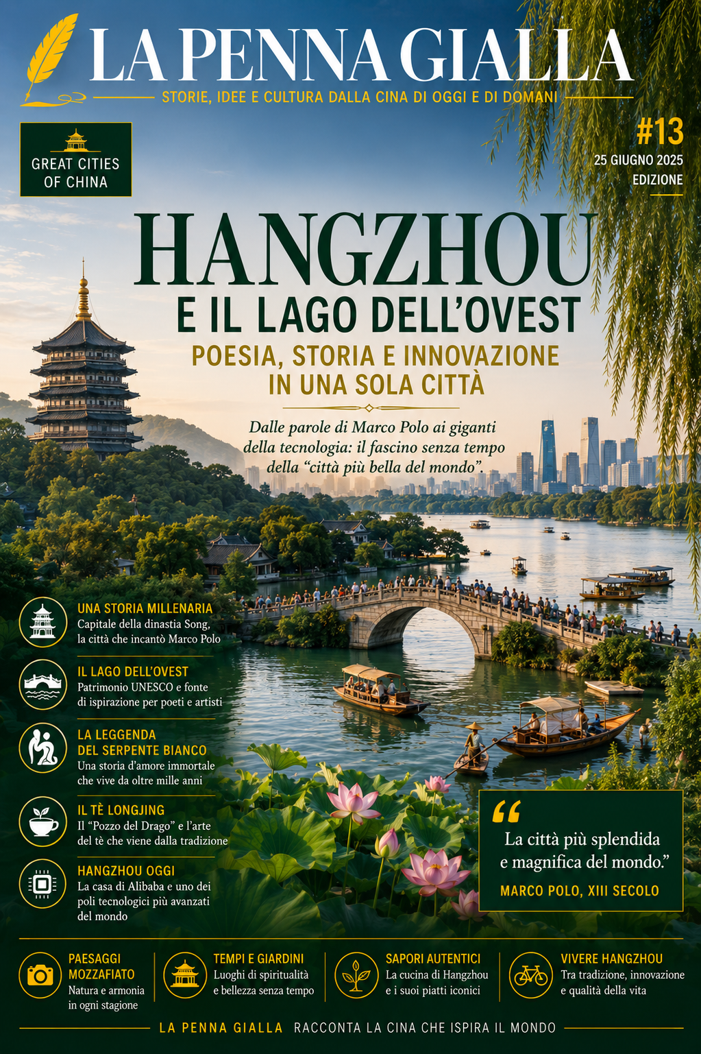 Hangzhou e il Lago dell'Ovest: dove la Cina ha imparato a custodire il passato guardando al futuro